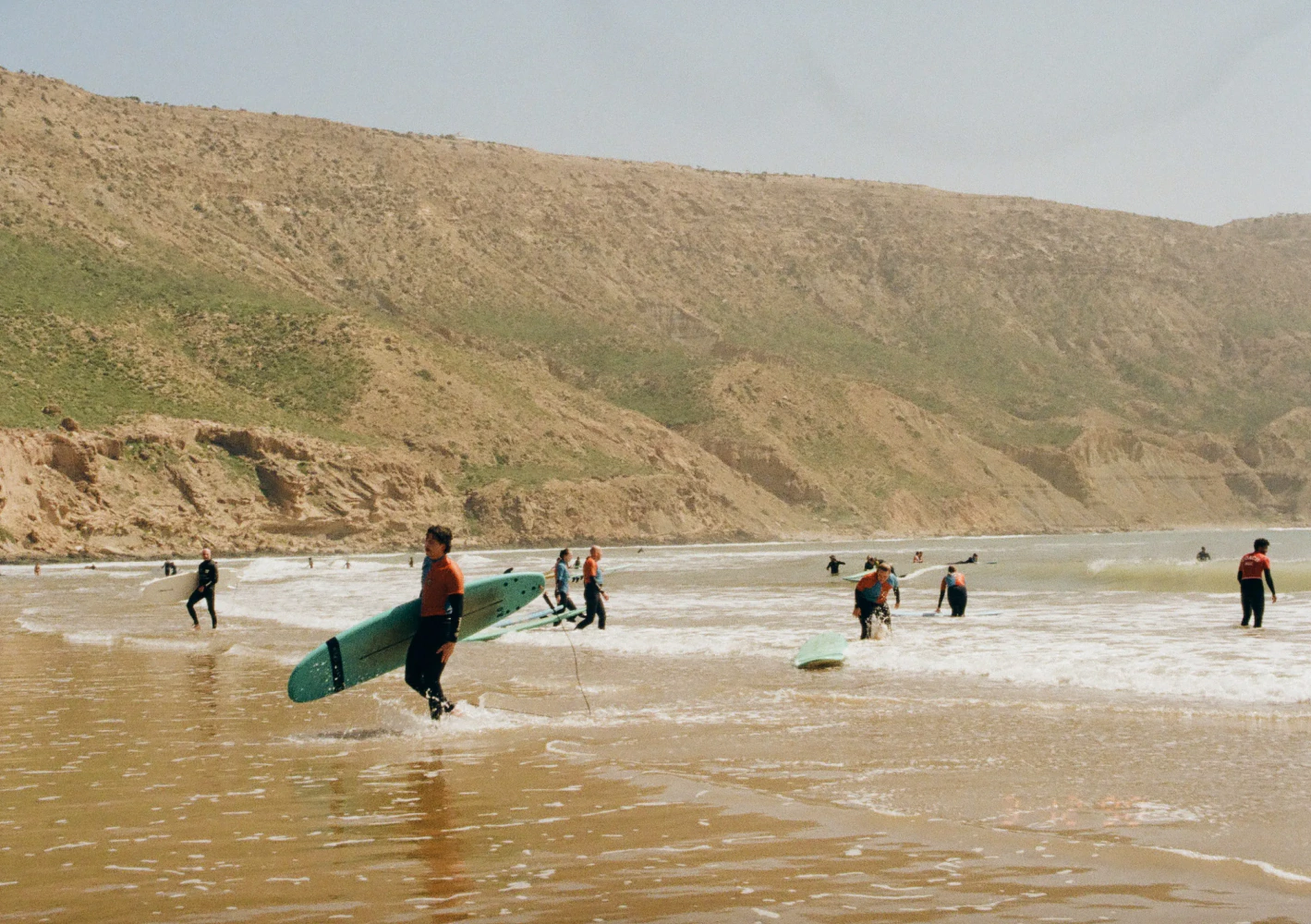 Surf lessons on the Magic Bay of Imsouane, Morocco — Aman Surf Camp