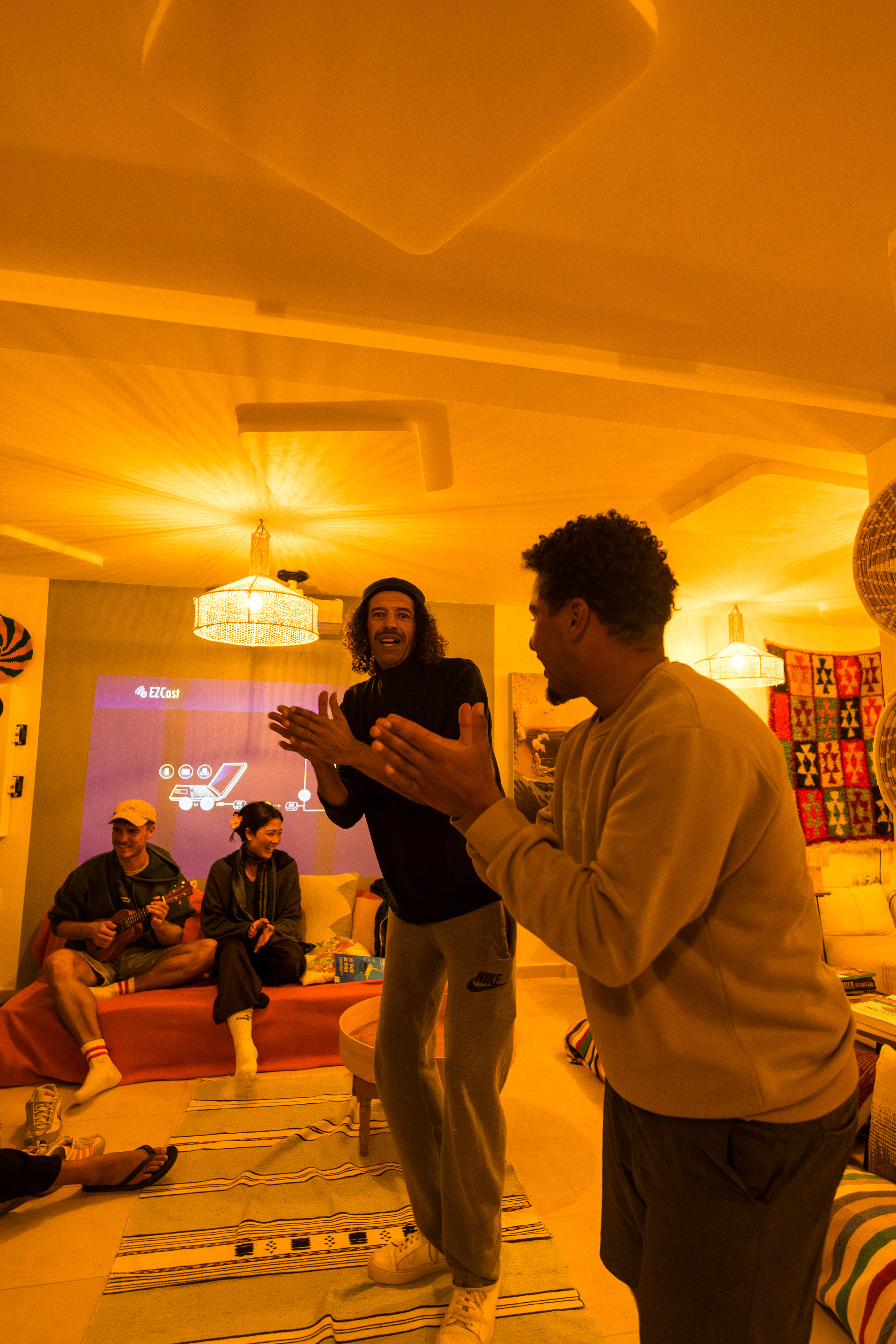 Aman Surf Camp atmosphere