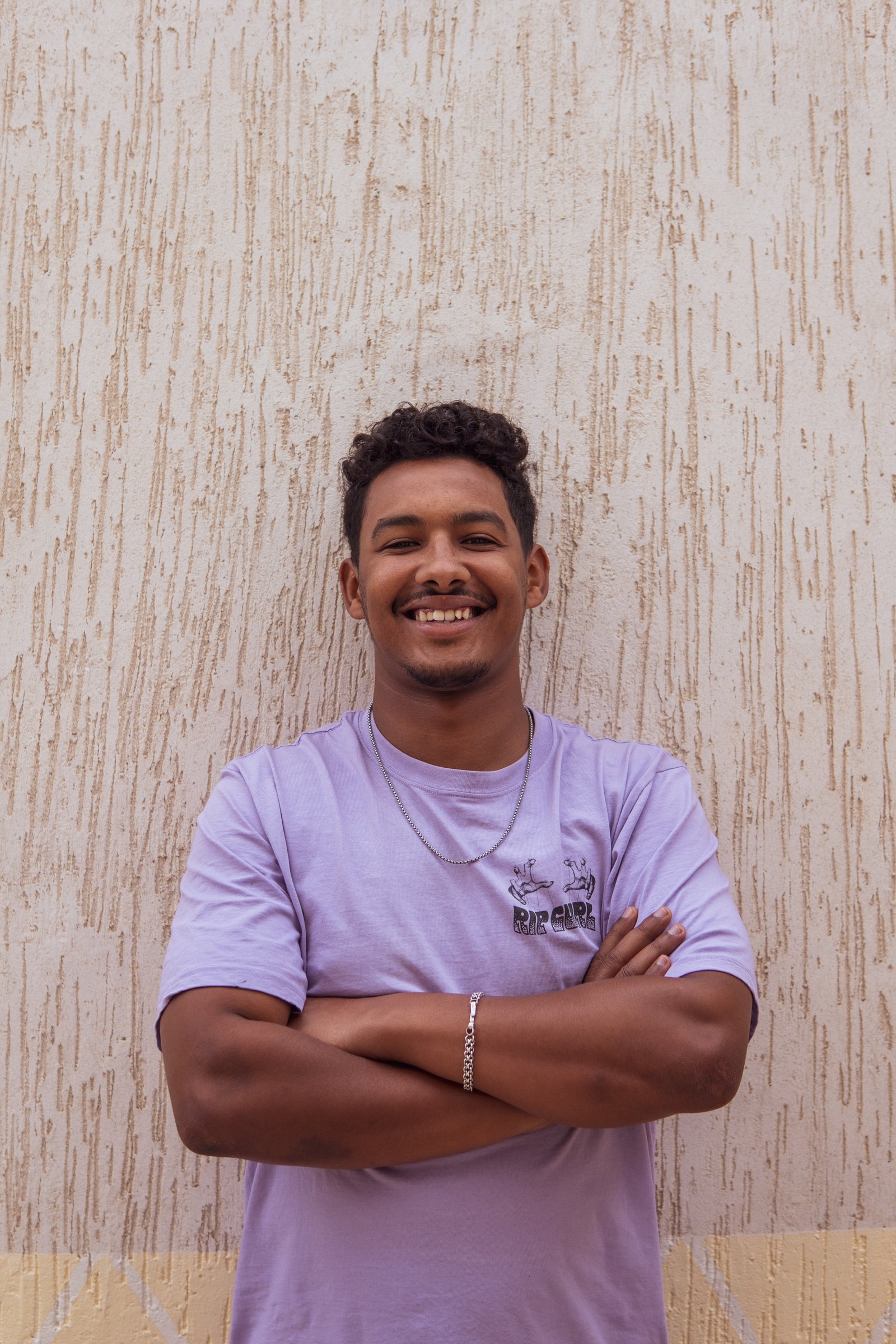 Amine Oudani co-owner of Aman Surf Camp