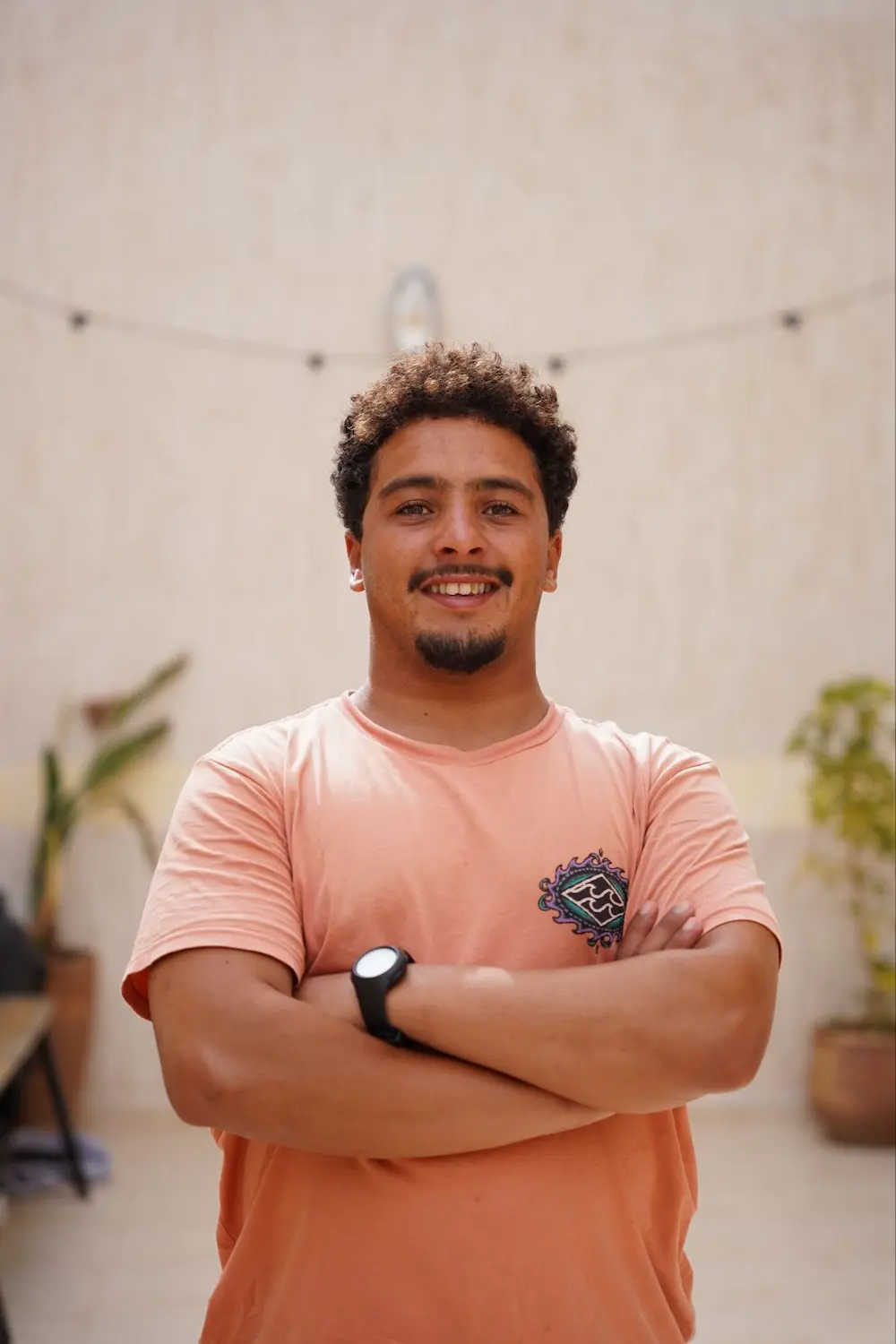 Othmane, surf coach at Aman Surf & Yoga in Imsouane
